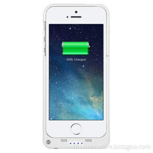 2,200mAh External battery power bank case for iPhone 5, with kick stand
